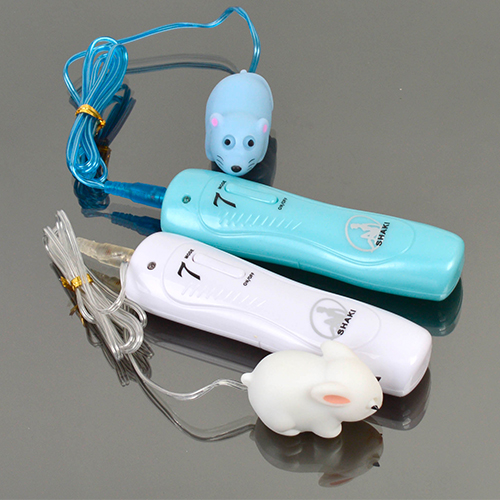 [발기장생] [귀여운 진동기] 7단진동 마우스 애그진동기 - 샤키(65050,65051) (SAK)(DJ)