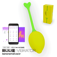 [스마트 연동] 레몬 볼 바이브레이터(Lemon Ball Vibrator) - 와이와이마(6971550190067)