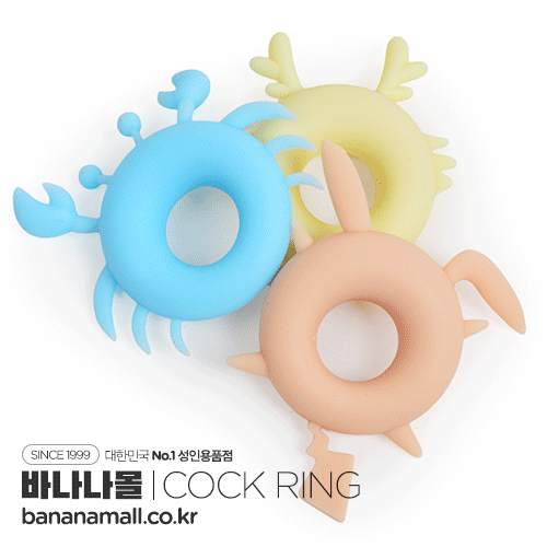 [남성 강화] 큐트 애니멀 콕 링(Cute Animal Cock Ring) - 지우아이(JAI-R020)(6934595458844) (JAI)