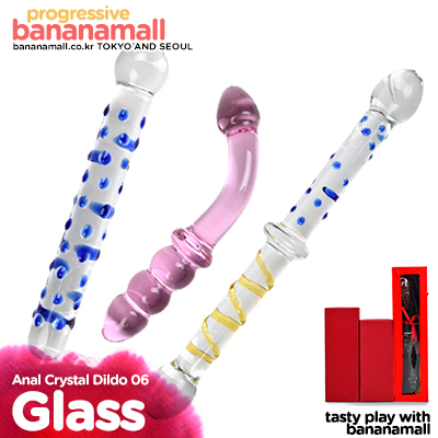 [오늘만 할인] [고급 크리스탈] 애널 크리스탈 딜도 06(Anal Crystal Dildo 06) - 지우아이(JAI-A022) (JAI)