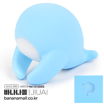 [진동 자극] 큐트 웨일 바이브레이터(Cute Whale Vibrator) - 지우아이(266/JAI-V111/6971550190081) (JAI)
