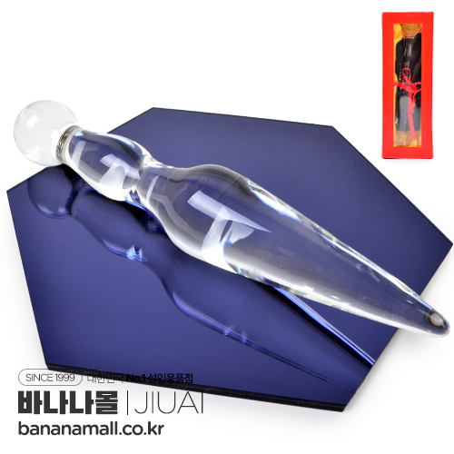 [애널 삽입] 아이스 글래스 플러그(Ice Glass Plug) - 지우아이(112/JAI-A140) (JAI)