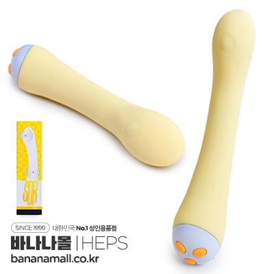 [타임세일][6단 더블 진동] HEPS SDR D1 바이브레이터(HEPS SDR D1 Vibrator) - 헵스(8806974000129)