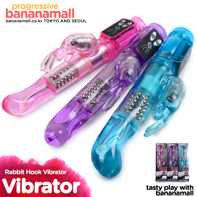[오늘만 할인][8단 진동+4단 회전] 래빗 훅 바이브레이터(Rabbit Hook Vibrator) - 아일러(AL-SV022) (AILE)