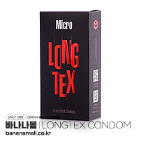 [사정 지연 콘돔] 사정 지연 콘돔 마이크로 롱텍스 8P(Micro Longtex 8P) (8809063770101) [NR]