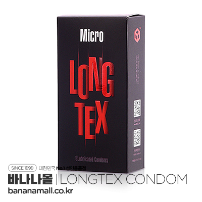 [사정 지연 콘돔] 사정 지연 콘돔 마이크로 롱텍스 8P(Micro Longtex 8P) (8809063770101) [NR] (DJ)