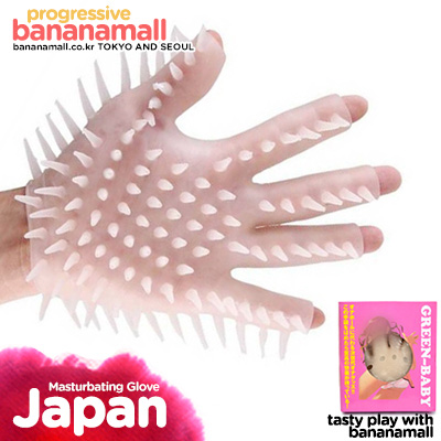 [오늘만 할인][장갑형] 그린 베이비 자위 글러브(Green Baby Masturbating Glove) -  딸장갑(JBG)