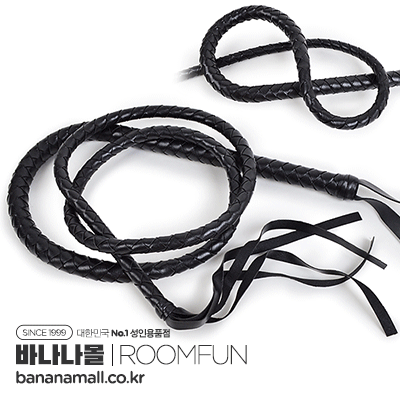 [SM 채찍] 롱 브레이디드 레더 윕(Long Braided Leather Whip) - 룸펀(WG-011) (RMP) 추가이미지1