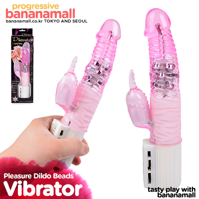 [오늘만 할인][G스팟자극] 플레져 거근딜도 비드캡틴(Pleasure Dildo Beads) - 바일러(BW-004007) (BIR)