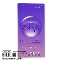 [초박형 콘돔] 닥터 카리나 피에스타 판타스틱 프로 스킨 001 10P(Dr. CARINA Fiesta Pro Skin 001 10P)
