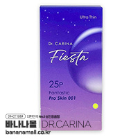 [초박형 콘돔] 닥터 카리나 피에스타 판타스틱 프로 스킨 001 25P(Dr. CARINA Fiesta Pro Skin 001 25P)