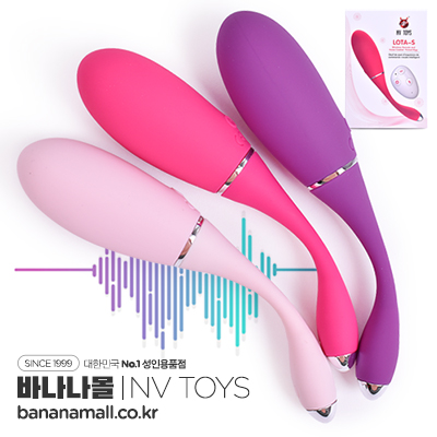 [10가지 진동+소리 반응 진동] LOTA-S 와이어리스 리모트 앤 보이스 컨트롤 펄스 에그(LOTA-S Wireless Remote and Voice Control Pulse Egg) - NV TOYS(WS-NV030S/6970784911578) (NTS) (TJ)