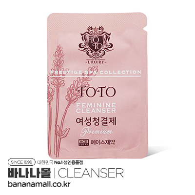 [여성 청결제] 에이스제약 토토 여성청결제 3ml 1P x 50개(TOTO Feminine Cleanser)
