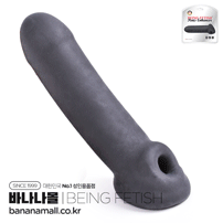 [특수 콘돔] 블랙 페니스 인핸서(Black Penis Enhancer) - 빙페티쉬(BF-20823) (BING)