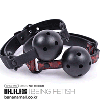 [SM 플레이] 미드나이트 볼 개그(Midnight Ball Gag) - 빙페티쉬(BF-40333A) (BING)