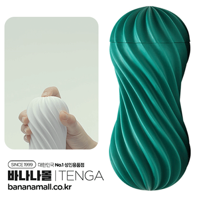 [일본 직수입] 텐가 플렉스 핏지 그린(TENGA Flex Fizzy Green) - 텐가(FLX-004) (TGA)