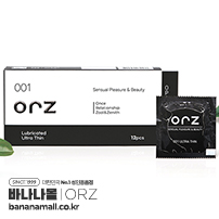 [초박형 콘돔] 001 ORZ(오알지) 12p