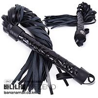 [SM 용품] 숏 스트링 레더 윕(Short String Leather Whip) - 네젠드(E0037) (NZD)