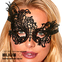 테더 블랙 레이스 아이 마스크(Tether Black Lace Eye Mask) - 오예(C80570) (OHY)