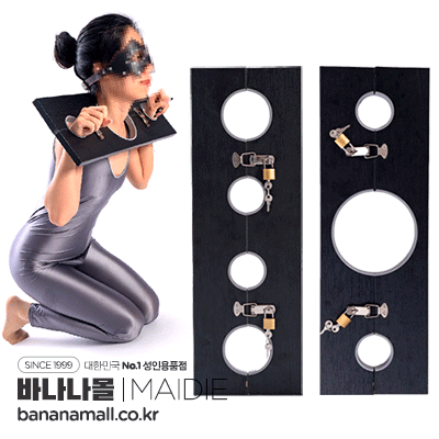 [SM 플레이] 블랙 스트레이트 셰클즈(Black Straight Shackles)(즉시출고가능) - 마이디예(XTT-8895) (MIY)