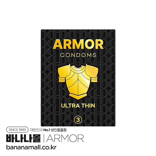 [초박형 콘돔] 아머 초박형 3p(Armor Condoms Ultra Thin 3P)