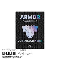[극초박형 콘돔] 아머 극초박형 3p(Armor Condoms Ultimate Ultra Thin 3P)