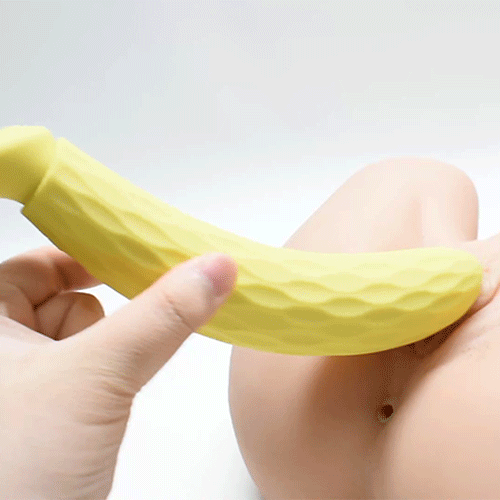 [12단 진동] 바나나 바이브레이팅 마사져(Banana Vibrating Massager) - 쉔아이(8249NB-1/6974156080961) (SAI)
