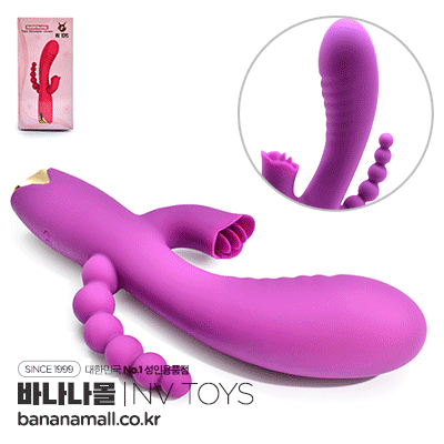 [14단 진동] 트리플 스티뮬레이션 바이브(Triple Stimulation Vibe) - NVTOYS(WS-NV062B/6970784913121) (NTS)
