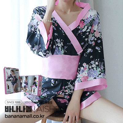 [섹시 코스프레] 기모노 세덕션 에이드 세트(Kimono Seduction aid Set) - 아이쉔(YML-NYXT1300001) (AIS)
