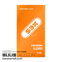 [무꼭지형 콘돔] 오삼바이 퍼펙트핏(무꼭지형) 10p - (ALC)