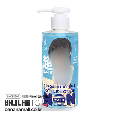 [일본 직수입] 지프로젝트 페페 보틀 로션 논 워시 200g(G PROJECT x PEPEE BOTTLE LOTION NON WASH) - 지프로젝트(UGPR-078) (TIS)