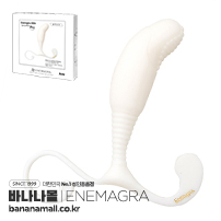 [일본 직수입] 에네마그라 딜도 빨판상어 Pro 화이트(エネマグラDildo コバンザメ Pro ホワイト) - 에네마그라(AN-1120) (NPR)