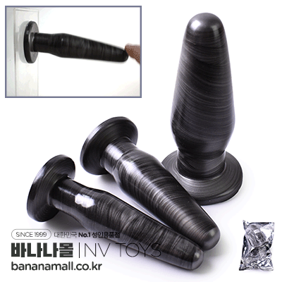 [3가지 사이즈] 건 메탈 그레이 플러그 세트(Gun Metal Grey Plug Set) - NVTOYS(WS-NV068) (NTS)