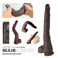 [대물 흡착 딜도] 미드나잇 블리스 딜도(Midnight Bliss Dildo) - 러브토이(LV411312/6942063402039) (LVT)