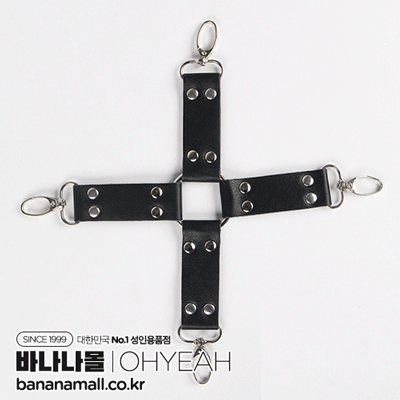 [SM 용품] 설트리 크로스 버클 림스(Sultry Cross Buckle Limbs) - 오예(C81029-1) (OHY)