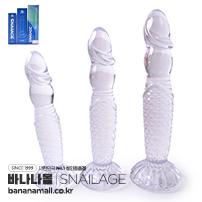 [투명 흡착] 머메이드 딜도(Mermaid Dildo) - 스네일(SNG_D174) (SNA)