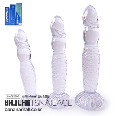 [투명 흡착] 머메이드 딜도(Mermaid Dildo) - 스네일(SNG_D174) (SNA)