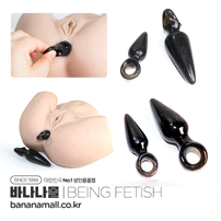 [애널플러그] 스페이스 블랙 애널 플러그(Space Black Annal Plug) - 빙페티쉬(BF-30108) (BING)
