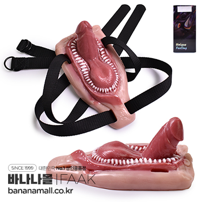 [벨트 고정] 티스 클리트 스트랩온 스티뮬레이터(Teeth Clit Strapon Stimulator) - FAAK(FAAK-G1122Z) (FAAK)