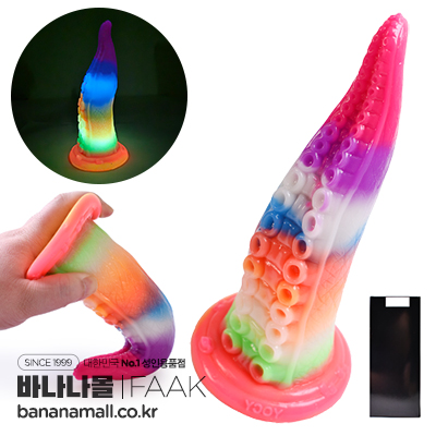 [야광 흡착] 옥토퍼스 루미너스 딜도(Octopus Luminous Dildo) - FAAK(YOCY-2119) (FAAK)