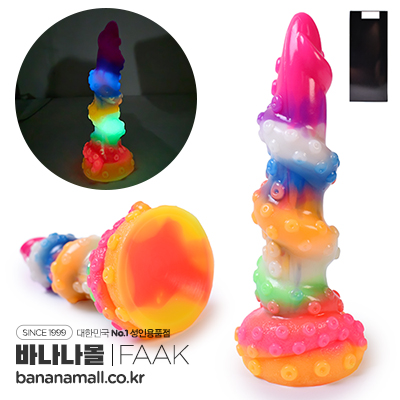 [야광 흡착] 텐타클 글로우 애널 플러그(Tentacle Glow Anal Plug) - FAAK(YC2065) (FAAK)