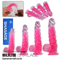 [흡착 딜도] 핑크 킬 딜도(Pink Keel Dildo) - 스네일(SNG_134) (SNA)