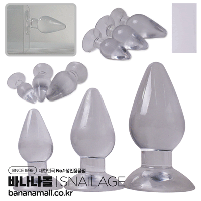 [애널 용품] 워터드롭 플러그(Waterdrop Plug) - 스네일(SNG_144) (SNA)