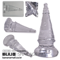 [흡착 딜도] 화이트 아이스크림 딜도(White Ice cream Dildo) - 스네일(SNG_173) (SNA)