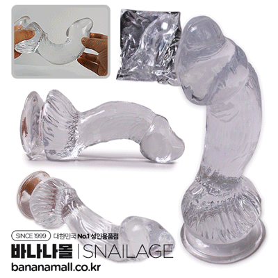 [흡착 딜도] 루시드 플라밍고 딜도(Lucid Flamingo Dildo) - 스네일(SNG_177) (SNA)