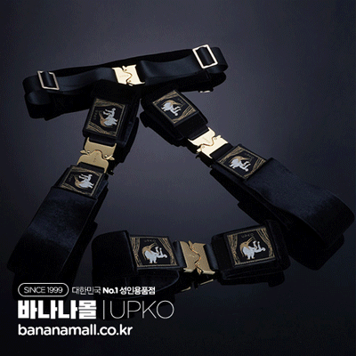 [SM 플레이] 클랙 본디지 리스트레인트 기어(Clack Bondage Restraints Gear) - 업코(6971126865344)(BDM)