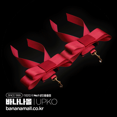 [SM 플레이] 보우낫 베드 리스트레인트 스트랩스(Bowknot Bed Restraint Straps) - 업코(6971126865986)(BDM)