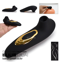 [생애 첫 바이브] [10단흡입진동] 석션 바이브레이터 더 블랙(Suction Vibrator 
