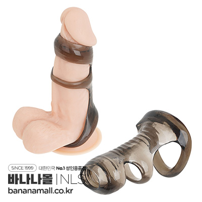 [일본 직수입] 삼단식 페니스 서포터(三段式ペニスサポーター) - 렌즈(6970285705256) (CRS)