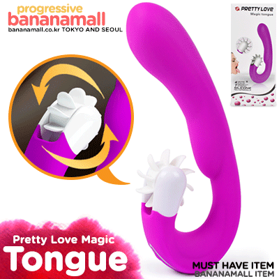[오늘만 할인] [7단 진동+4단 회전] 프리티 러브 매직 텅(Pretty Love Magic Tongue) - 바일러(BI-040059) (BIR)(DJ)